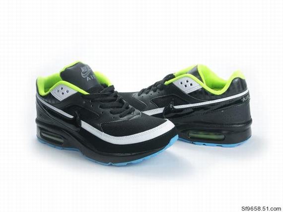 New Men'S Nike Air Max Black/White